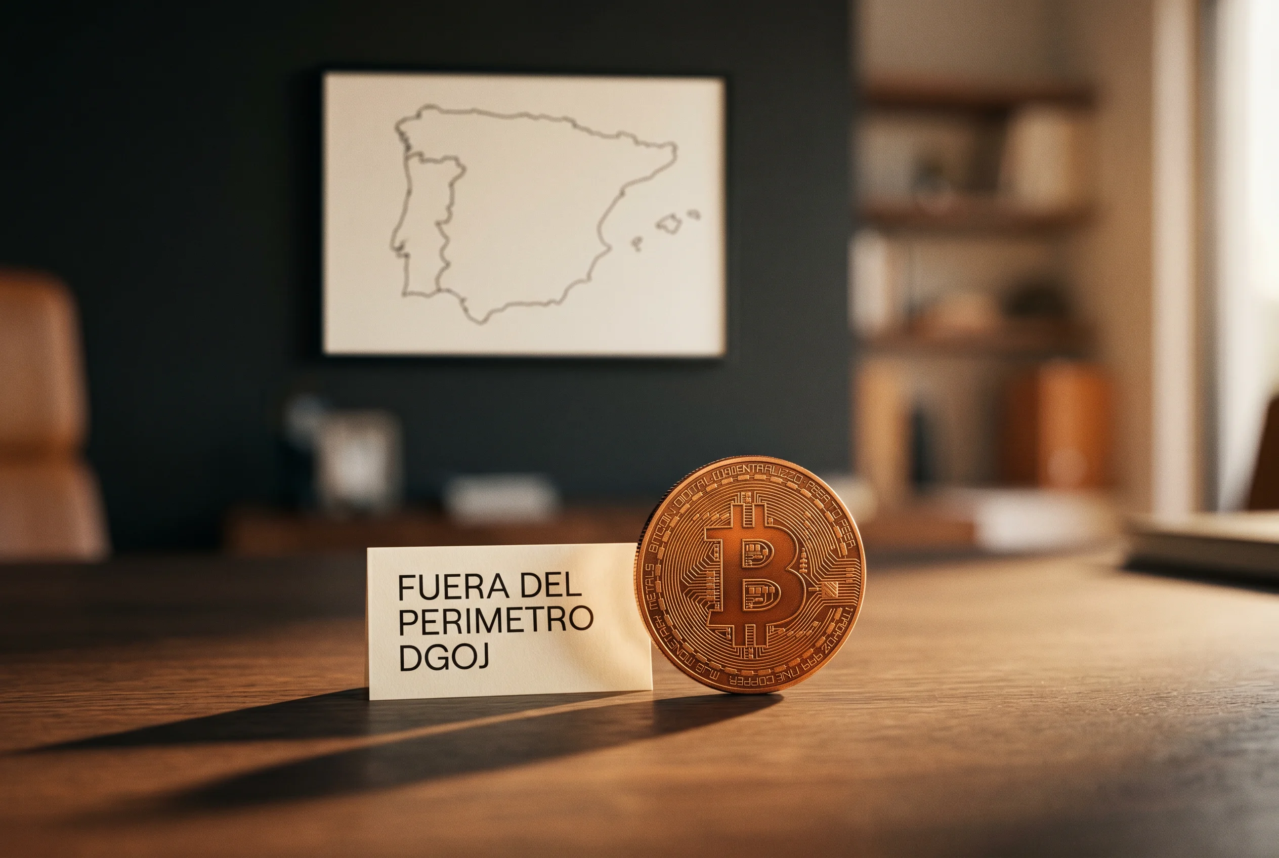 Apuestas Bitcoin en España fuera del perímetro DGOJ