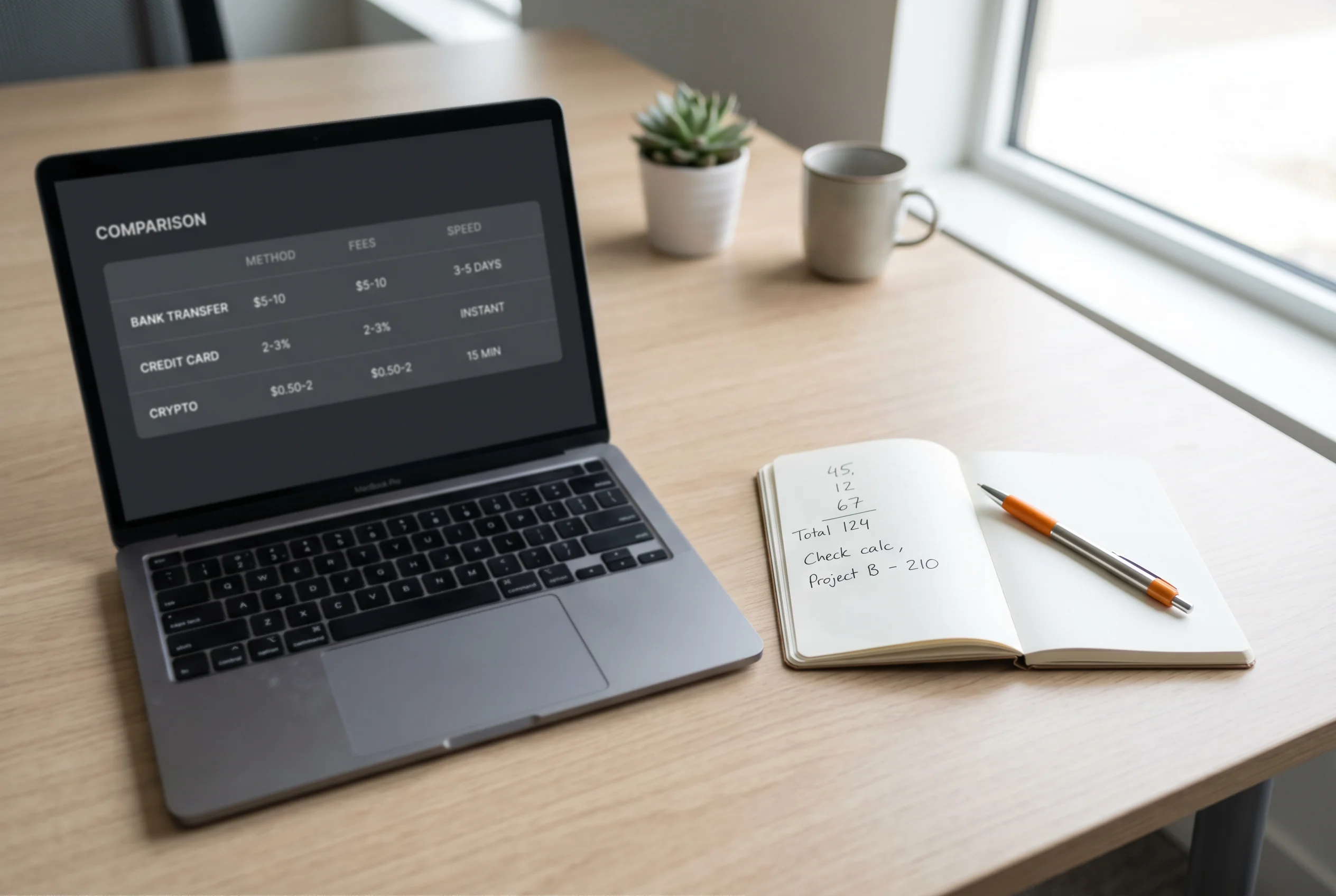 Tabla comparativa de comisiones de red para Bitcoin, Ethereum, Tron y Solana con valores en euros