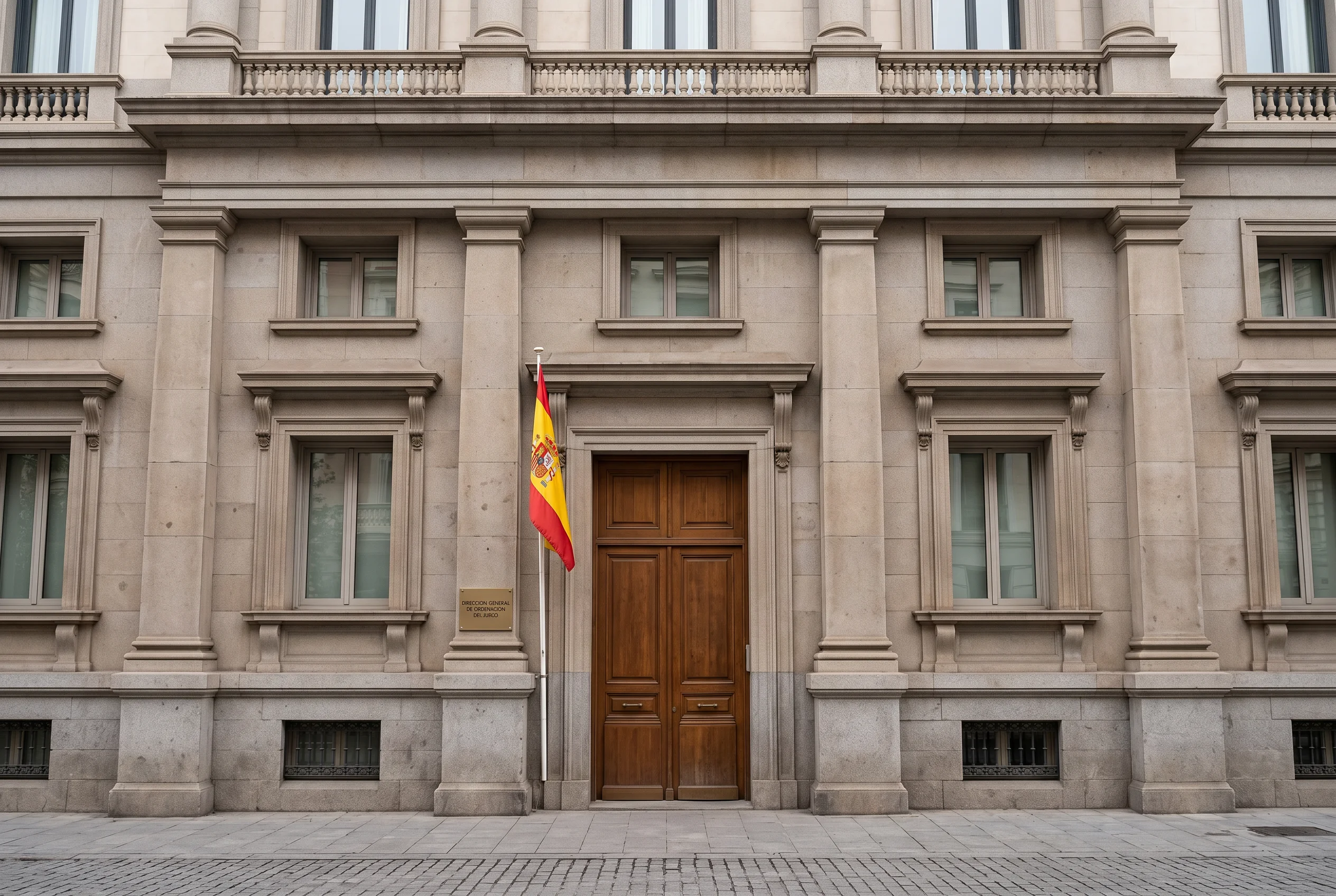 Sede institucional que ilustra el marco legal DGOJ de apuestas Bitcoin en España