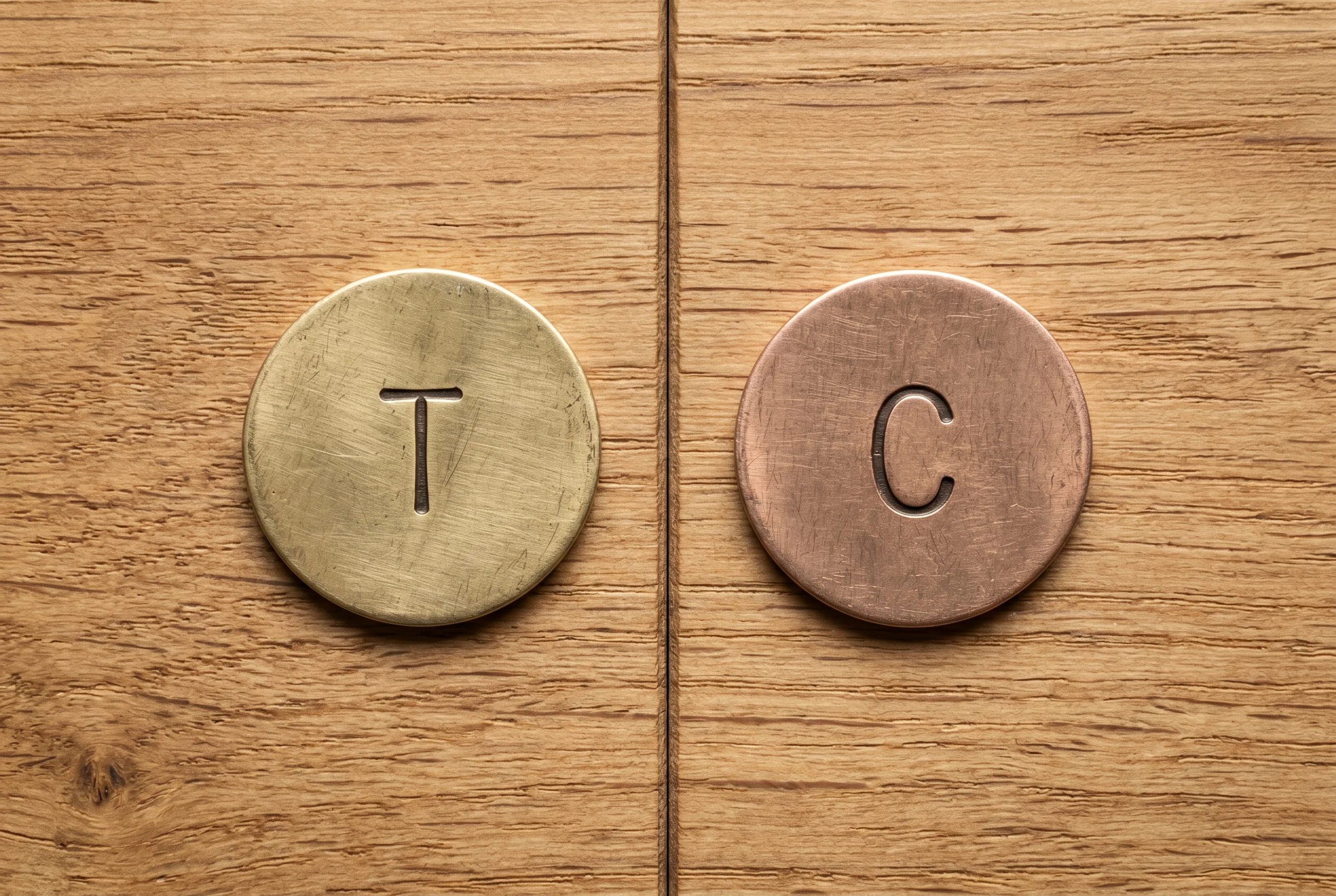 Comparativa visual de dos stablecoins USDT y USDC con símbolos, reservas y cobertura regulatoria